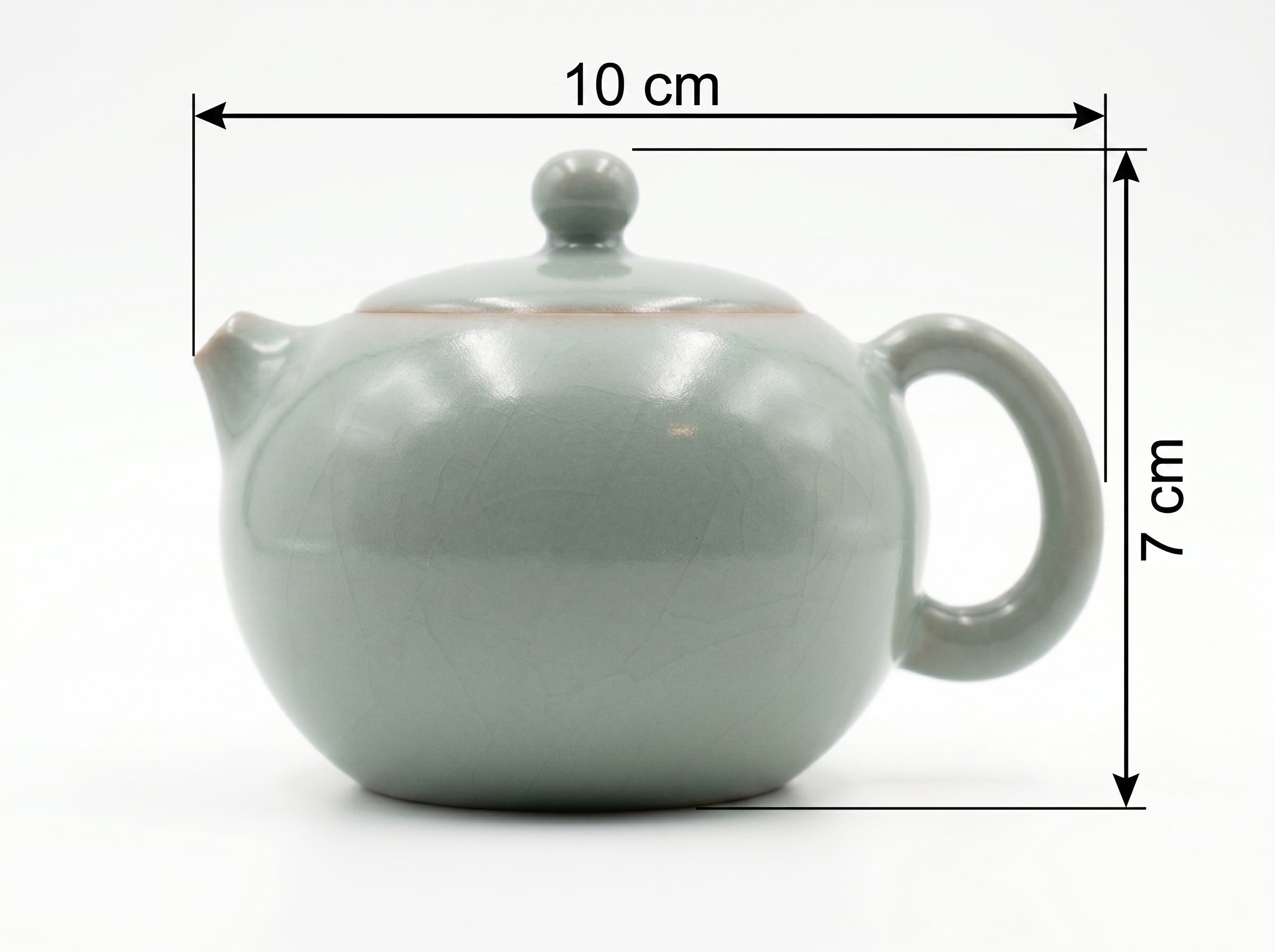 Ru Ware Celadon Mini Xishi Teapot
