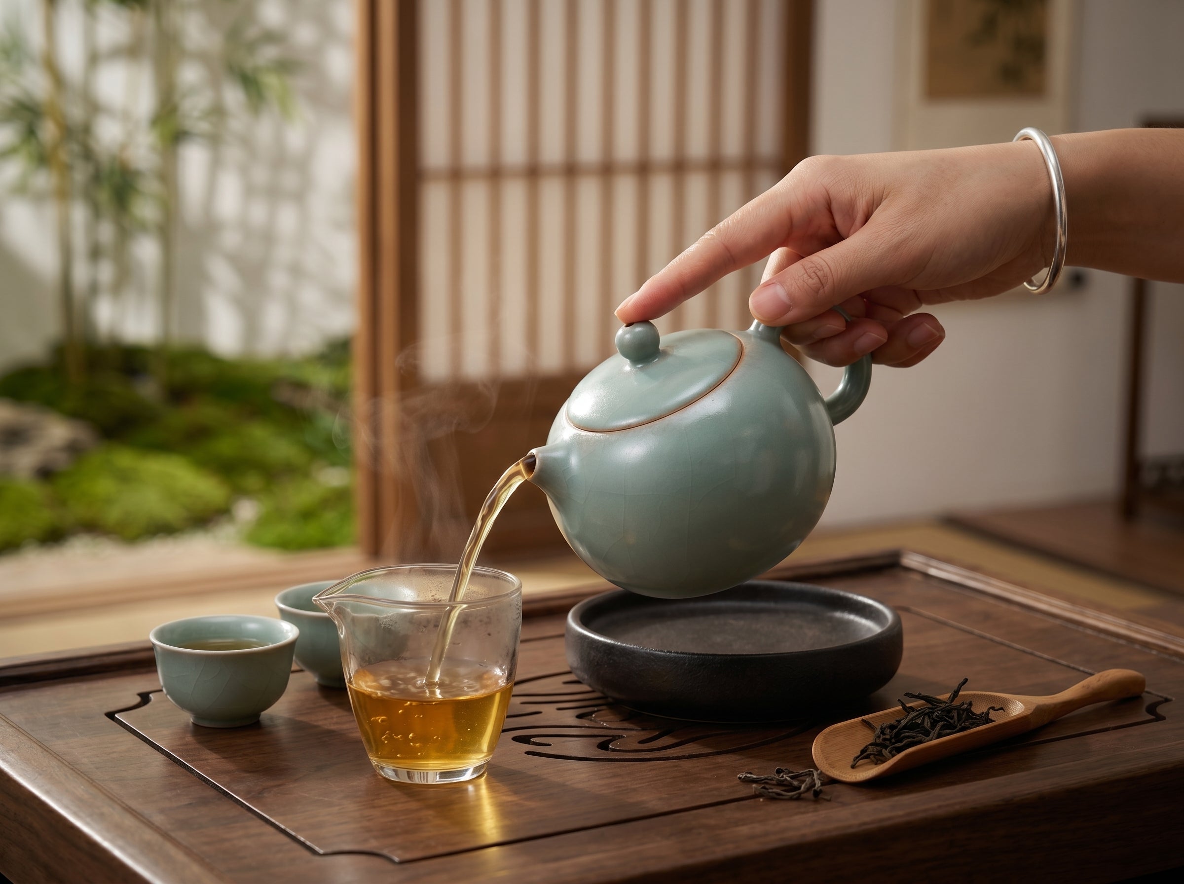 Ru Ware Celadon Mini Xishi Teapot