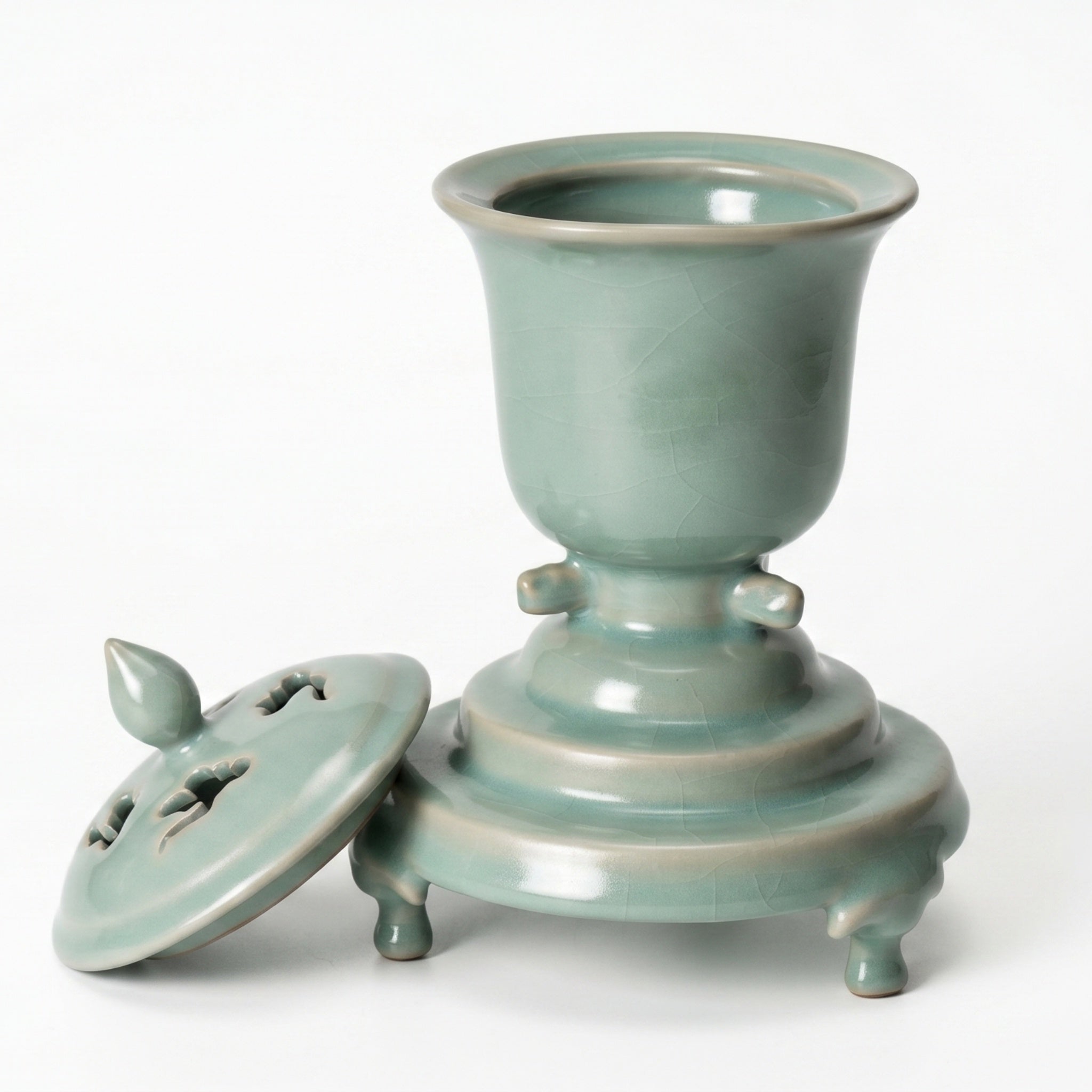 Ru Ware Celadon Qin Censer