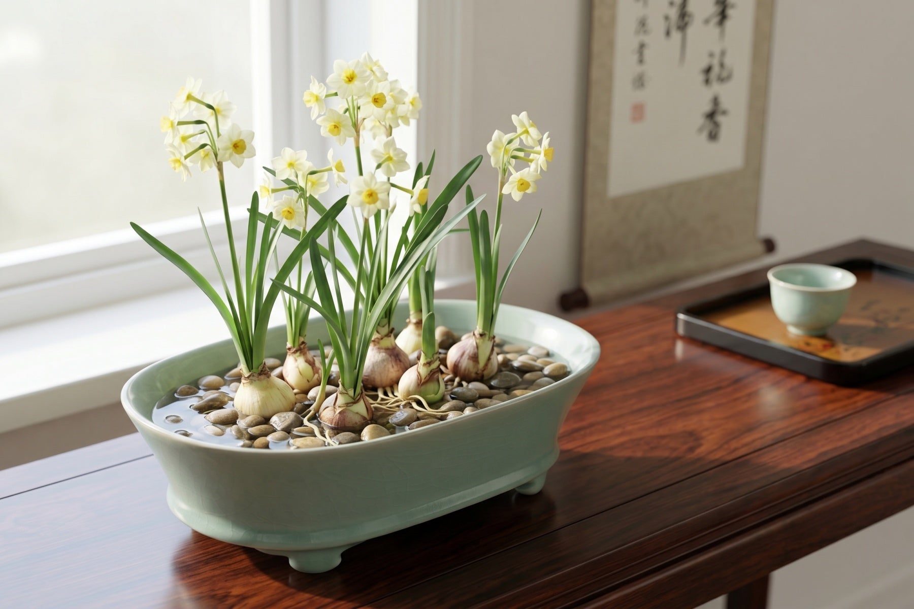Ru Ware Celadon Narcissus Basin