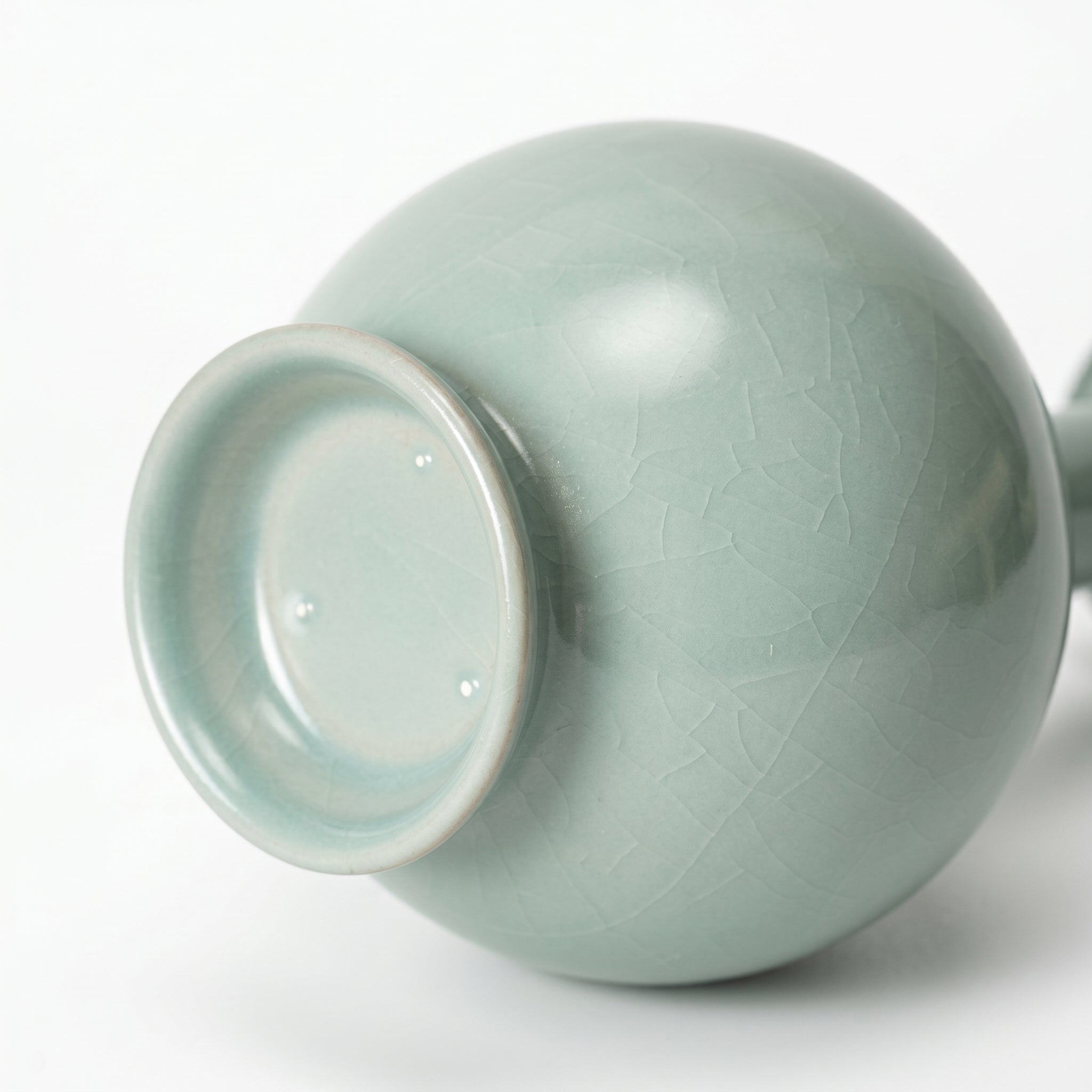 Ru Ware Celadon Drum-Belly Vase