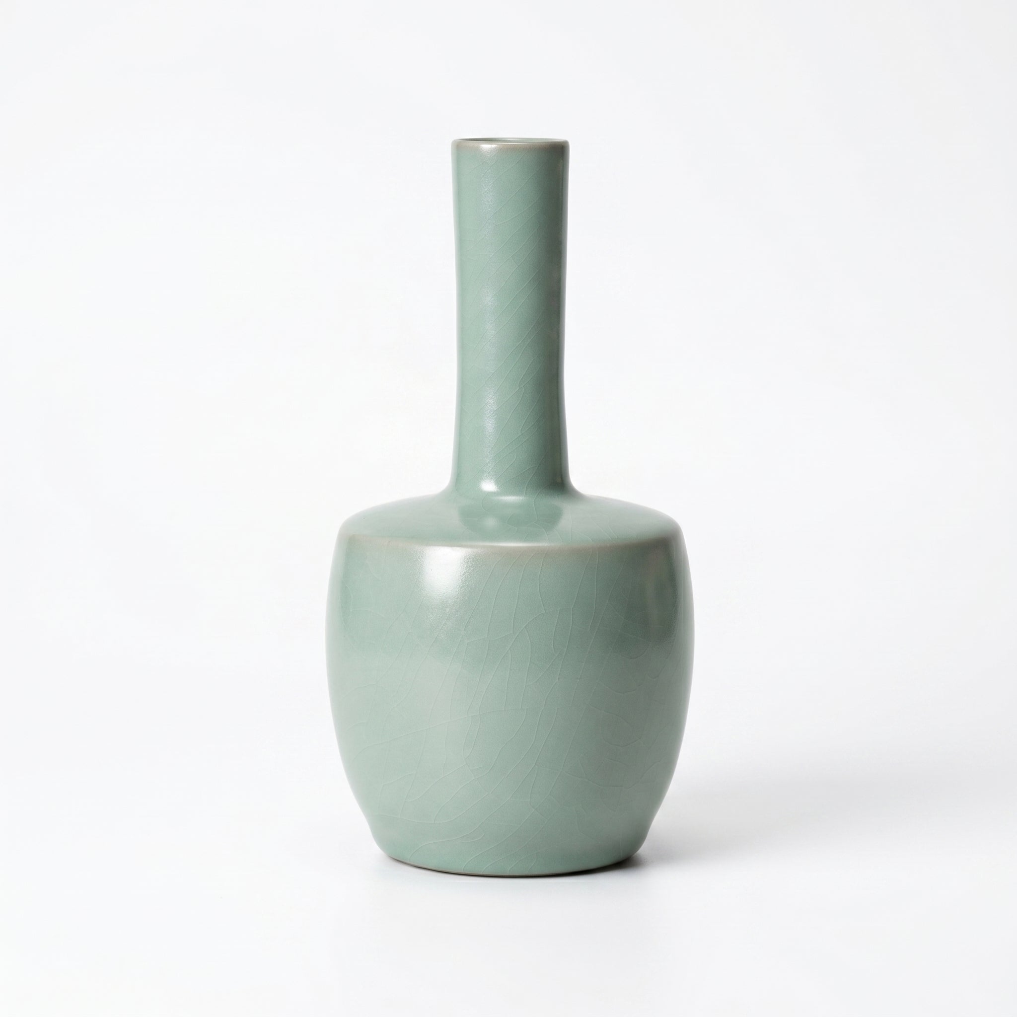 Ru Ware Celadon Mallet Vase