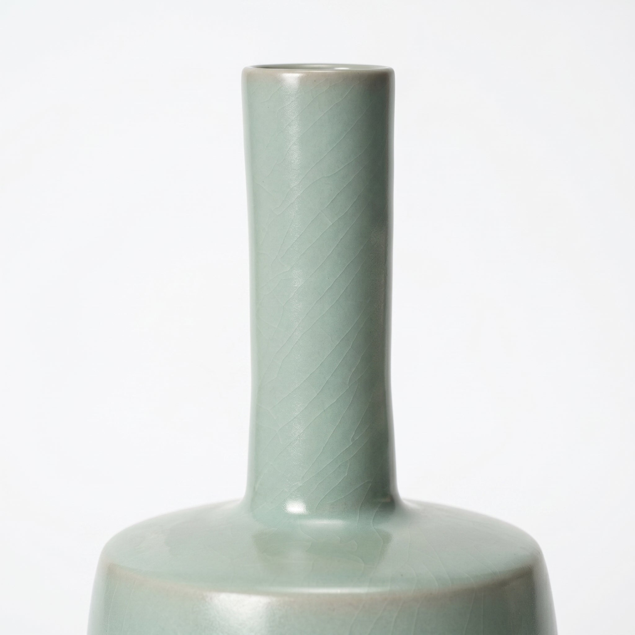 Ru Ware Celadon Mallet Vase