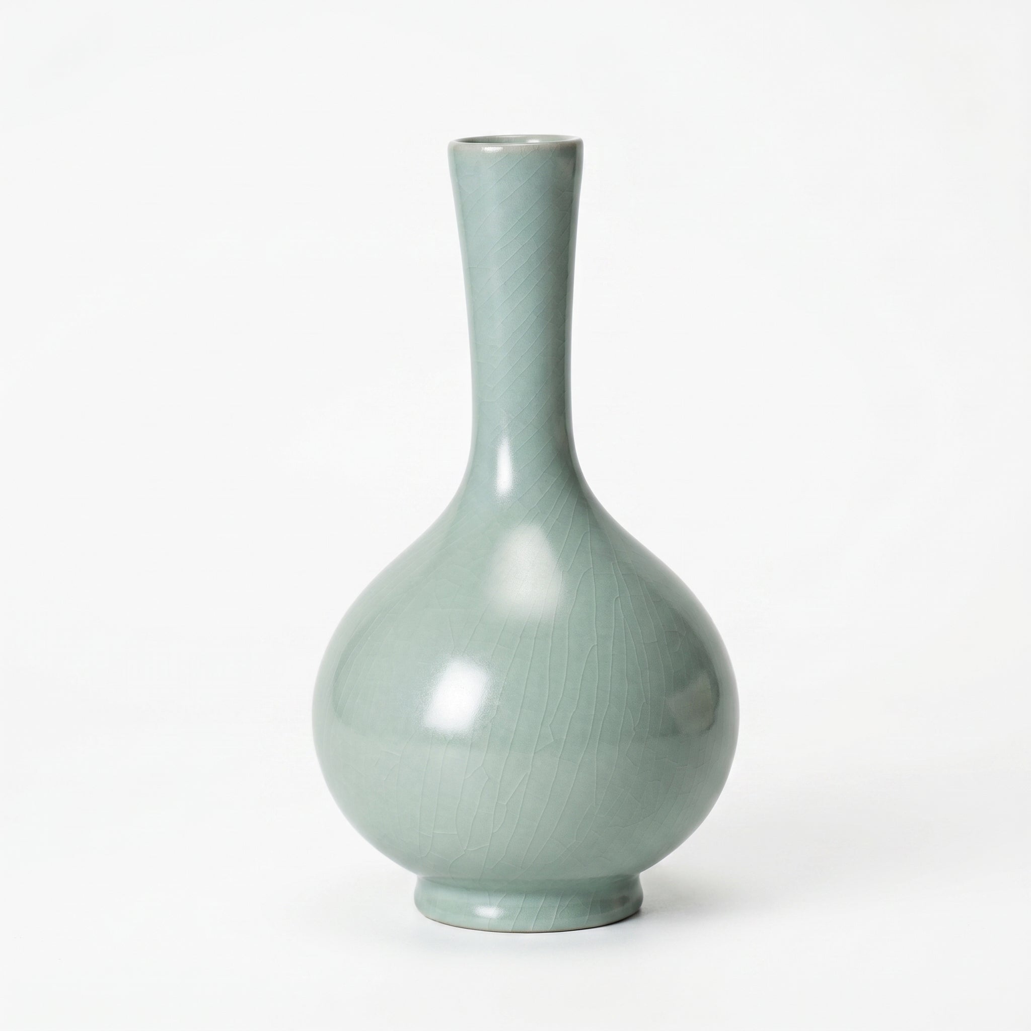 Ru Ware Celadon Long-Neck Danping Vase