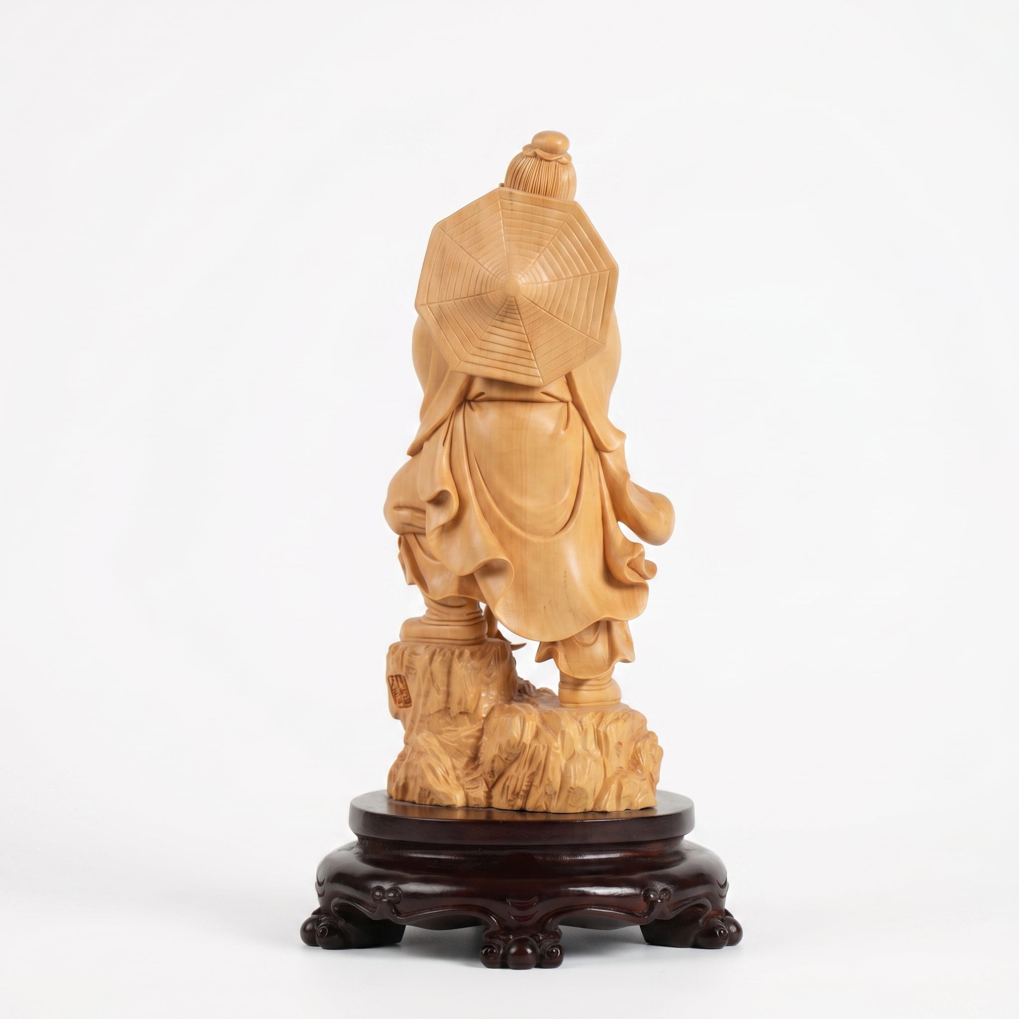 Boxwood Carving of Medical Saint Zhang Zhongjing