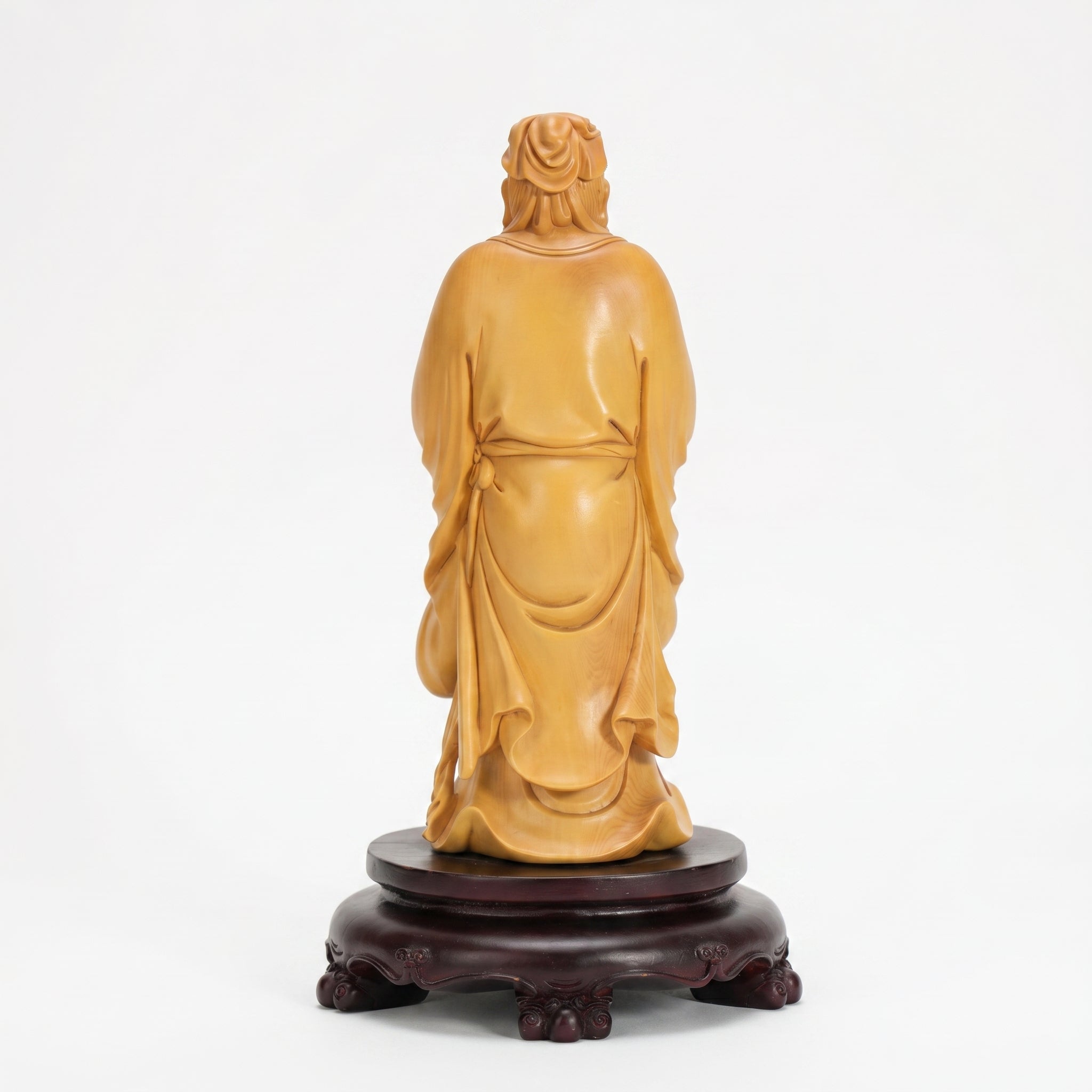Boxwood Carving of Cultural Saint Confucius