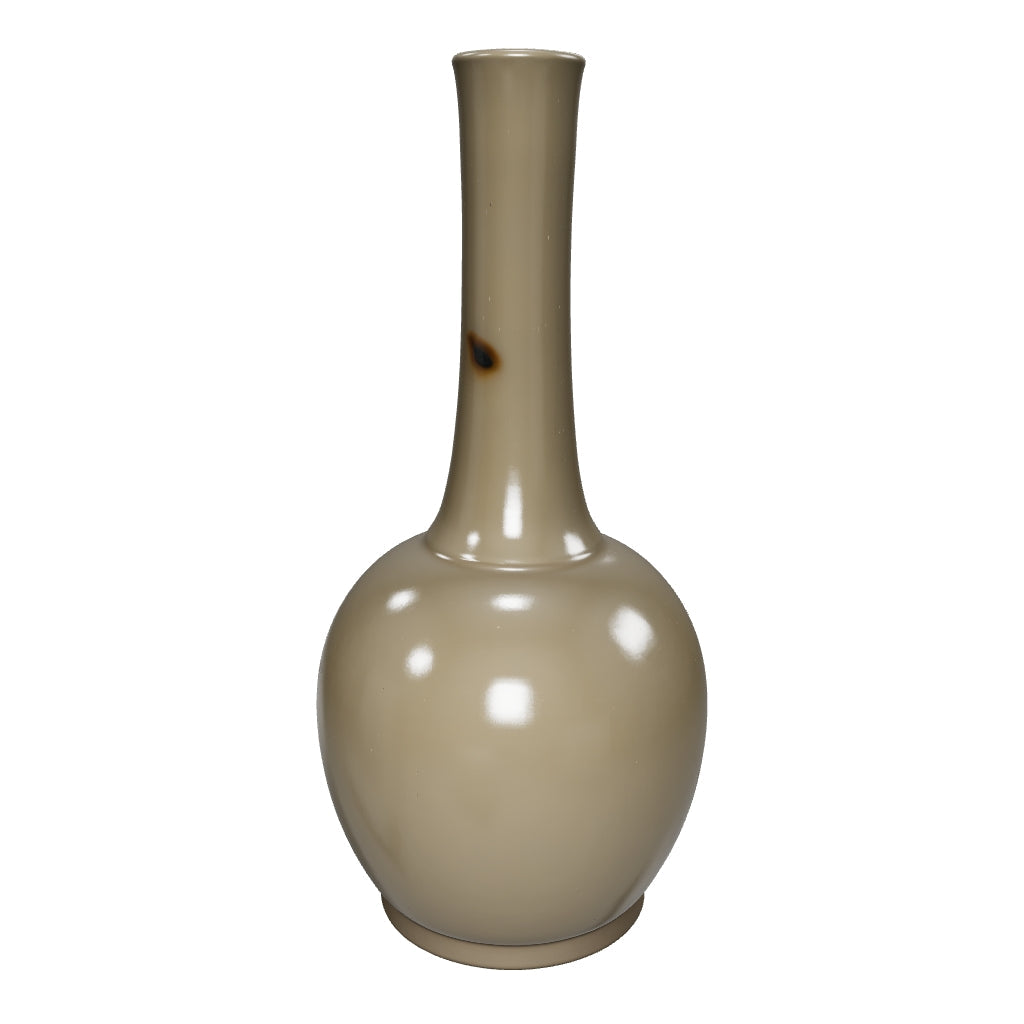 Ou Ware Spotted Long-Neck Vase