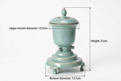 Ru Ware Celadon Qin Censer