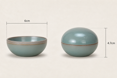 Ru Ware Celadon Powder Box