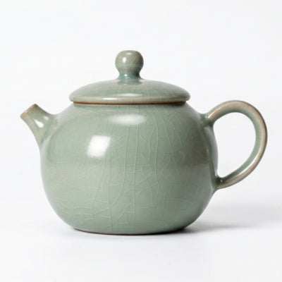 Ru Ware Celadon Apple Teapot