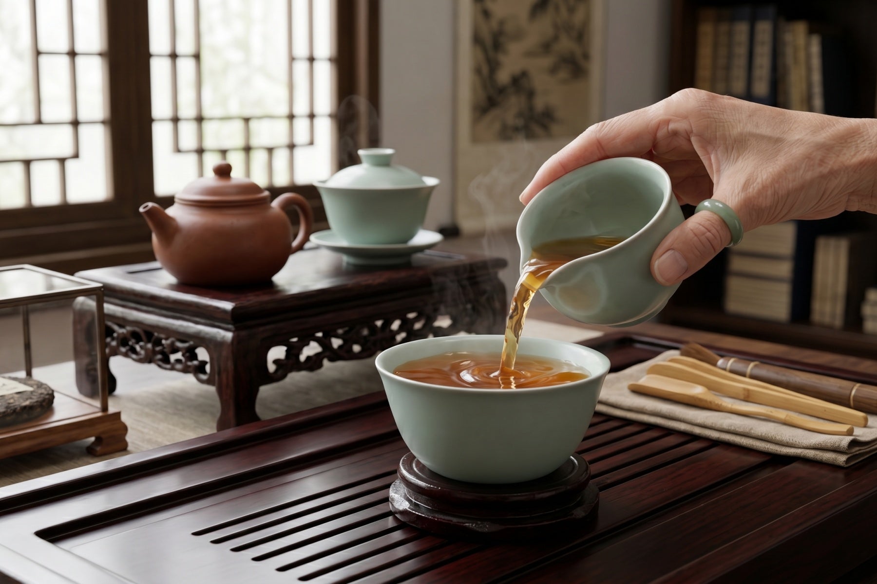 Ru Ware Celadon Teacup