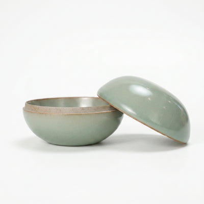 Ru Ware Celadon Powder Box