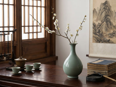 Ru Ware Celadon Yuhuchun  Vase