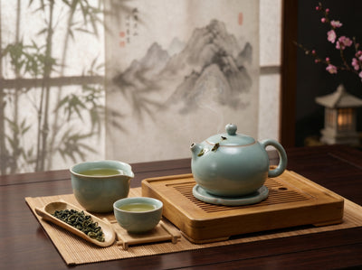 Ru Ware Celadon Mini Xishi Teapot