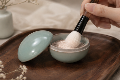 Ru Ware Celadon Powder Box