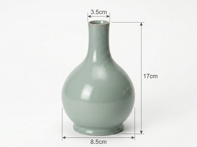 Ru Ware Celadon Short-Neck Danping Vase