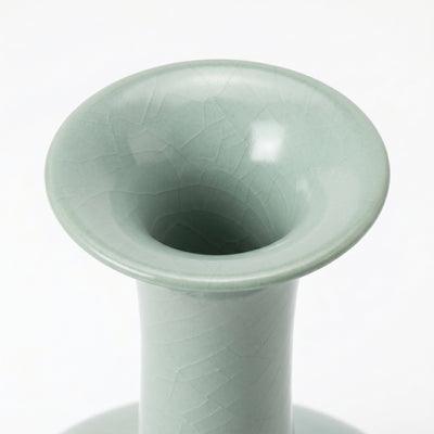 Ru Ware Celadon Drum-Belly Vase