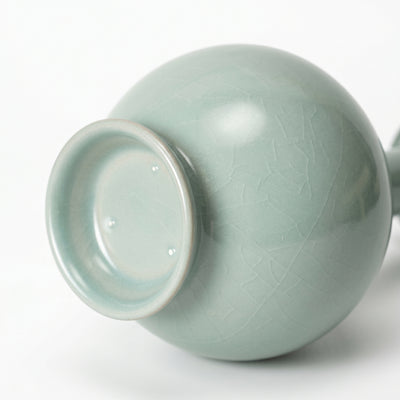 Ru Ware Celadon Drum-Belly Vase