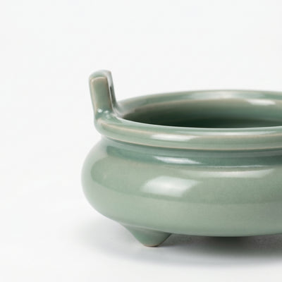 Ru Ware Celadon Twin-Handle Censer