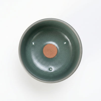 Handmade Celadon Teacup - Crackle Glaze Bamboo Joint Cup