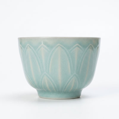 Celadon Lotus Teacup - Chinese Ceramic Tea Cups