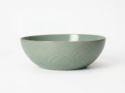 Ru Ware Celadon Dragon Motif Bowl