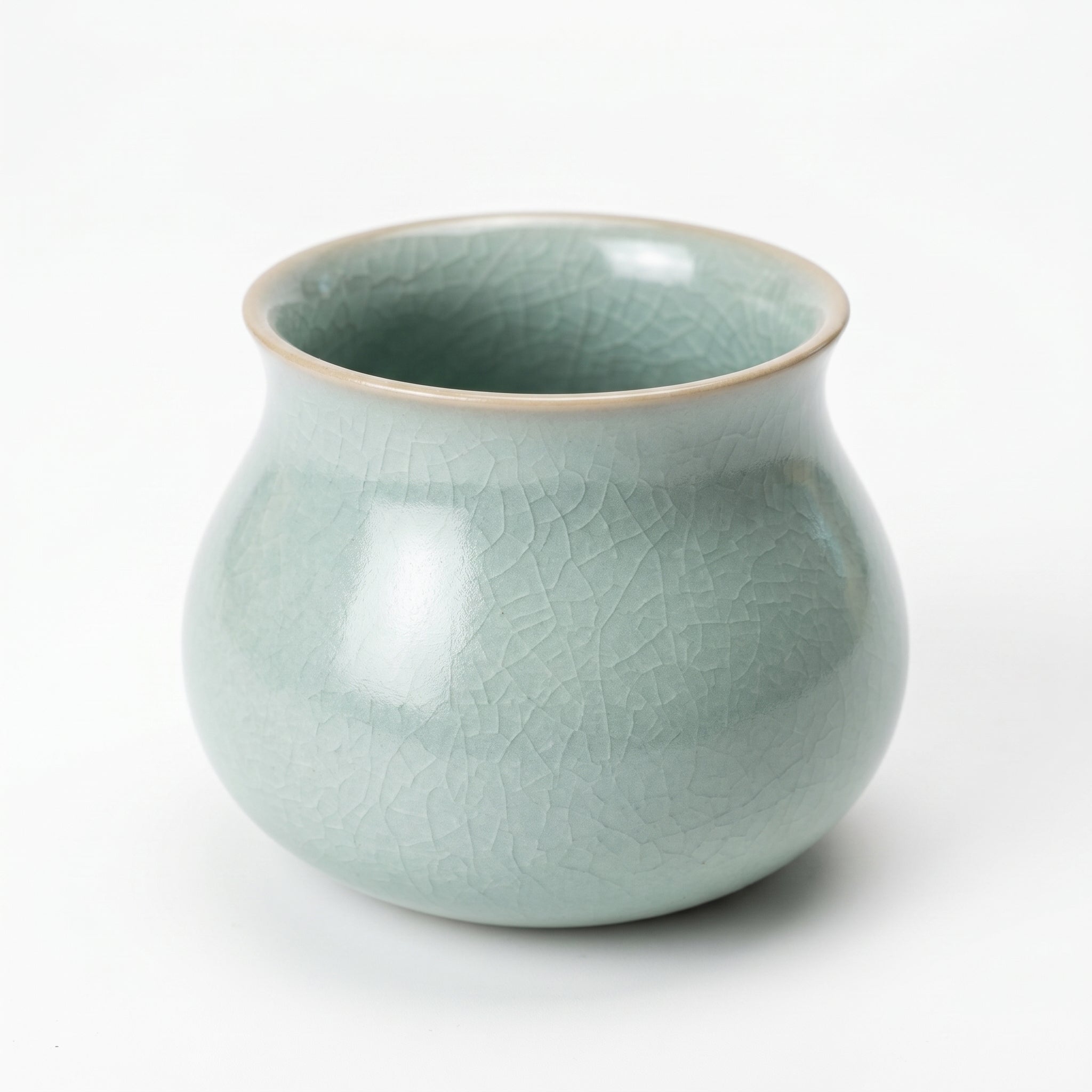 Ru Ware Celadon Money Bag Cup