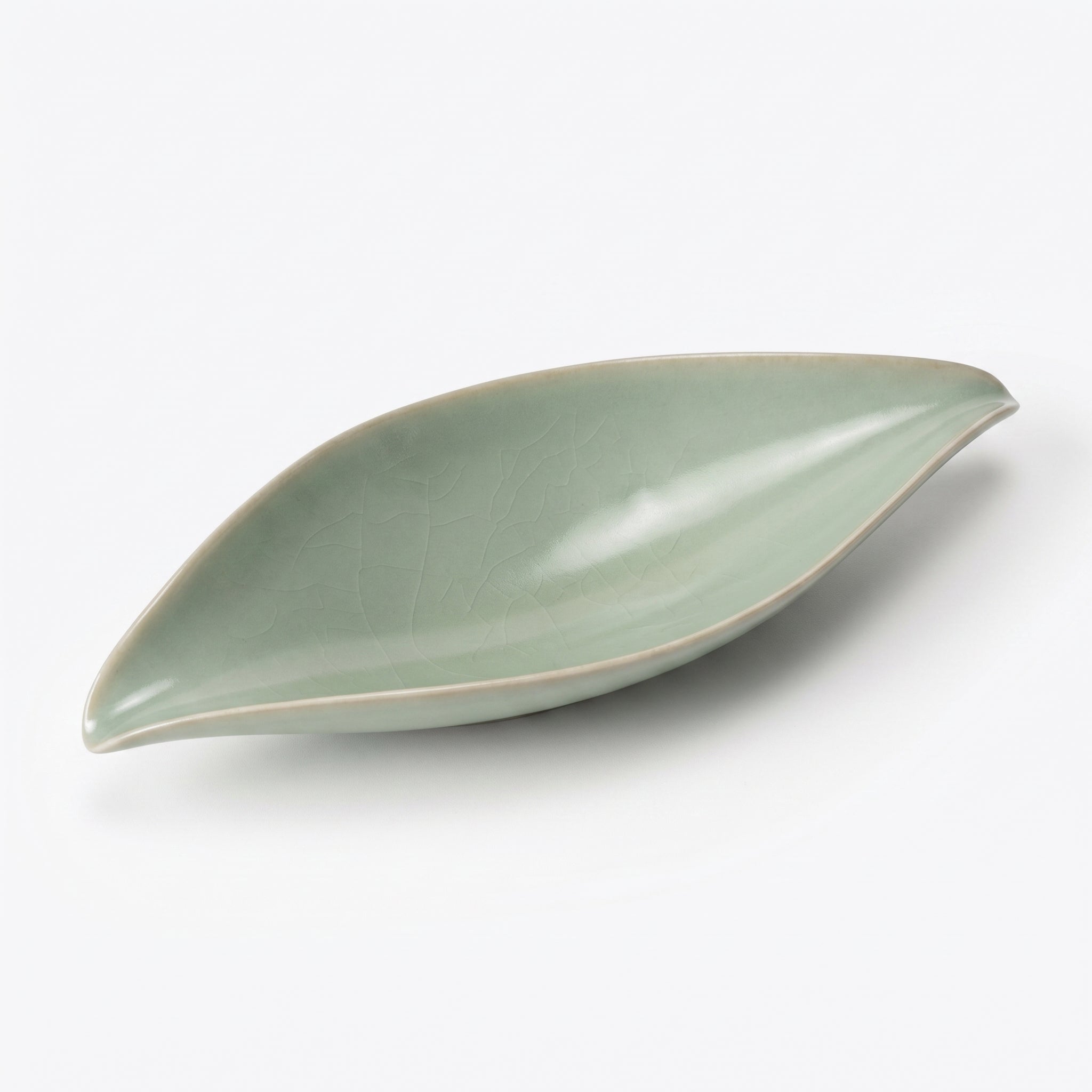 Ru Ware Celadon Cha Ze (Tea Scoop)