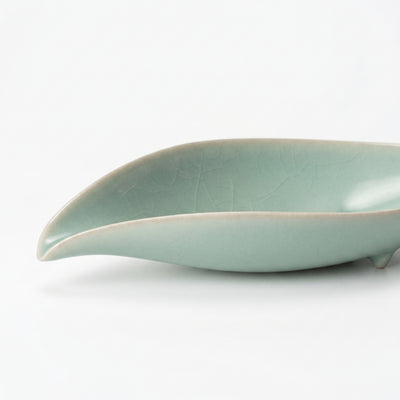 Ru Ware Celadon Cha Ze (Tea Scoop)