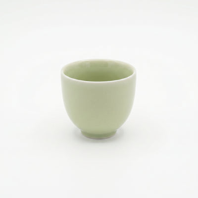 Ou Ware Pale Celadon Sanyuan Teapot Set