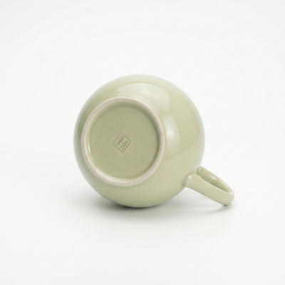 Ou Ware Pale Celadon Pear-Shaped Teapot 8-Piece Set