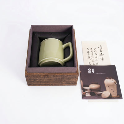 Ou Ware Qingyun Lidded Cup