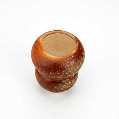 Ou Ware Wood-Fired Mini Gourd Vase
