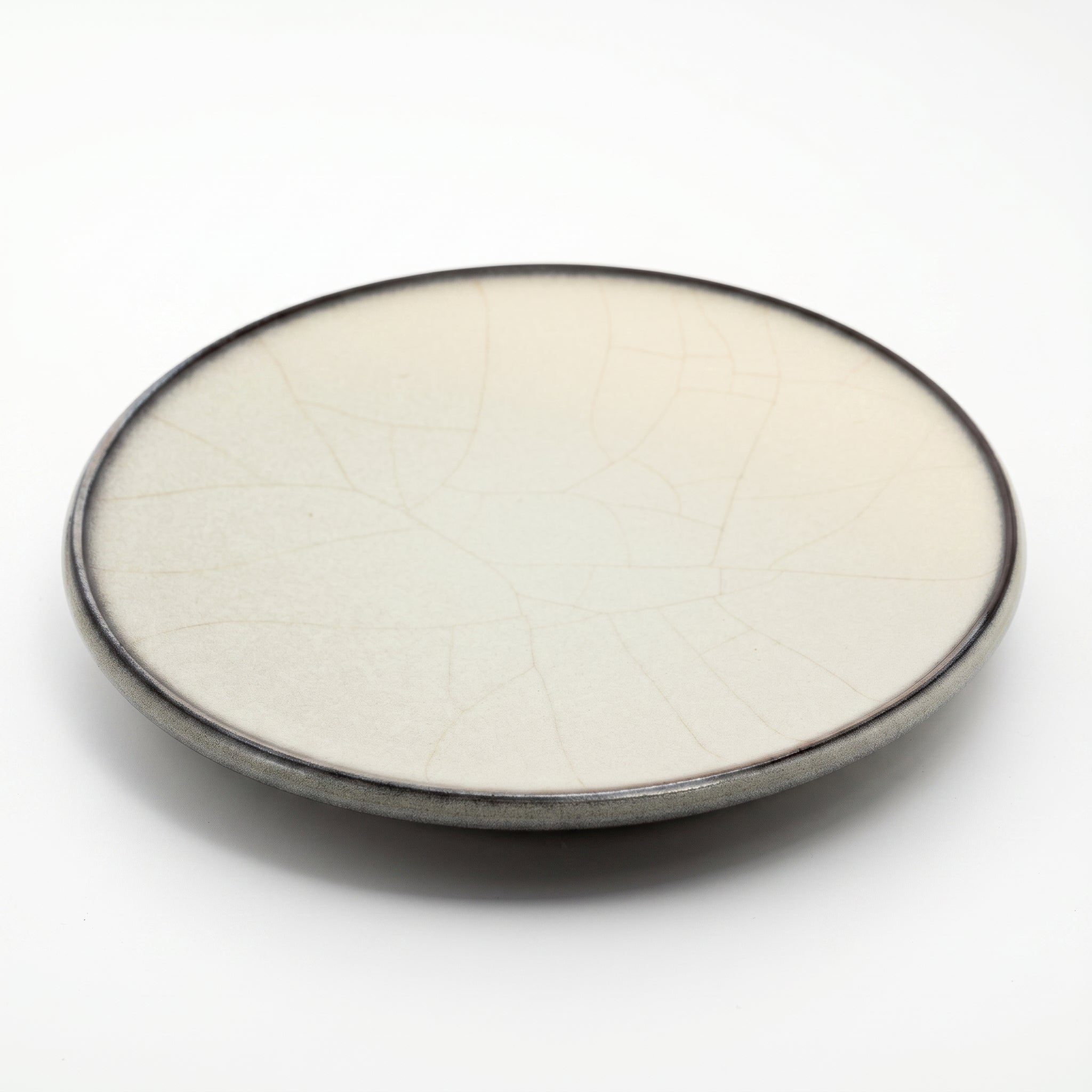 Ge Ware Ice Crackle Glaze Teapot Tray