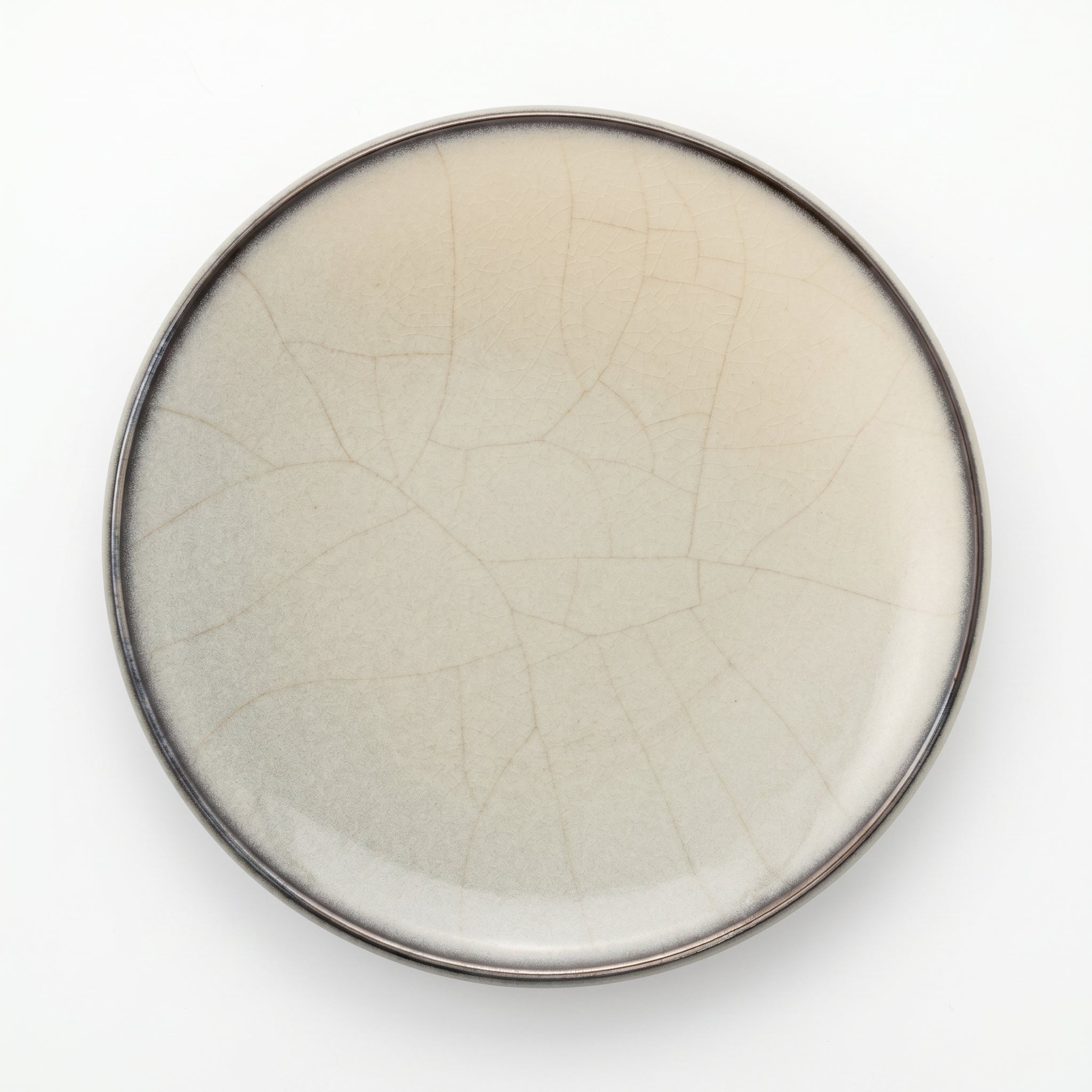 Ge Ware Ice Crackle Glaze Teapot Tray