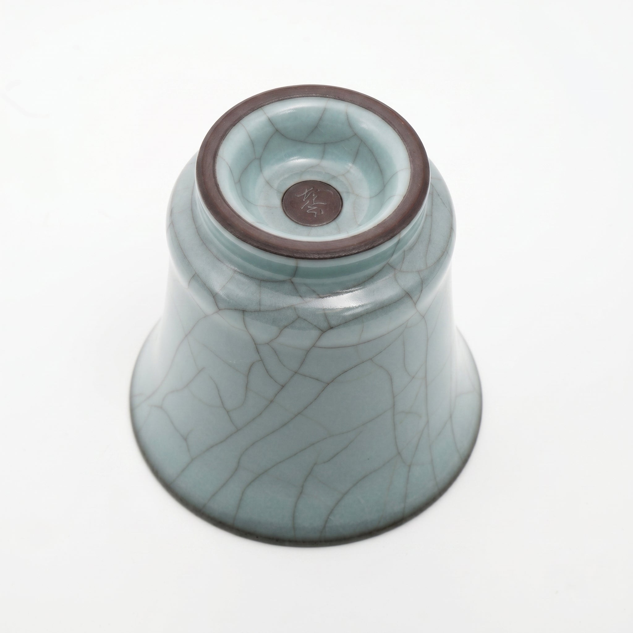 Ge Ware Ice Crackle Glaze Hand-Holding Cup