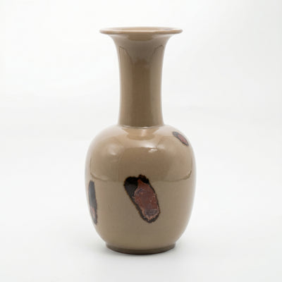 Ou Ware Dragon Kiln Fired Flared-Mouth Spotted Vase