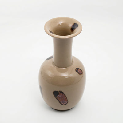 Ou Ware Dragon Kiln Fired Flared-Mouth Spotted Vase