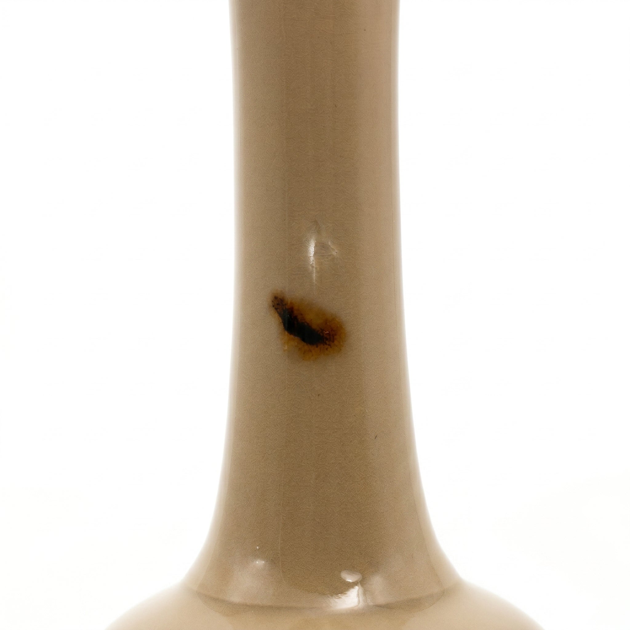 Ou Ware Spotted Long-Neck Vase