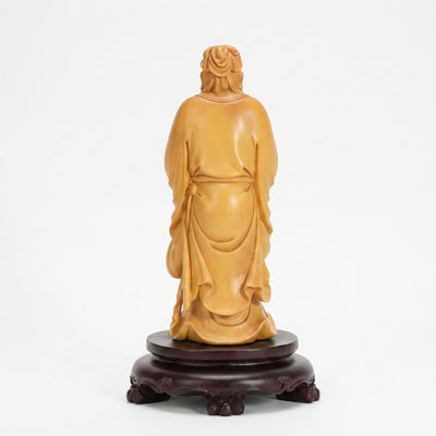 Boxwood Carving of Cultural Saint Confucius