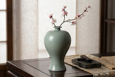 Ru Ware Celadon Meiping (Plum Vase)