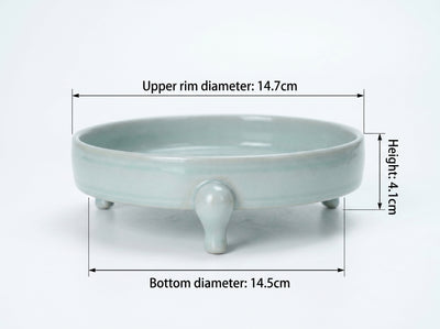 Ru Ware Celadon Three-Legged Brush Washer