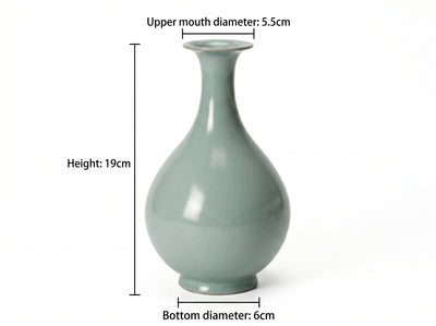 Ru Ware Celadon Yuhuchun  Vase