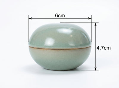 Ru Ware Celadon Powder Box