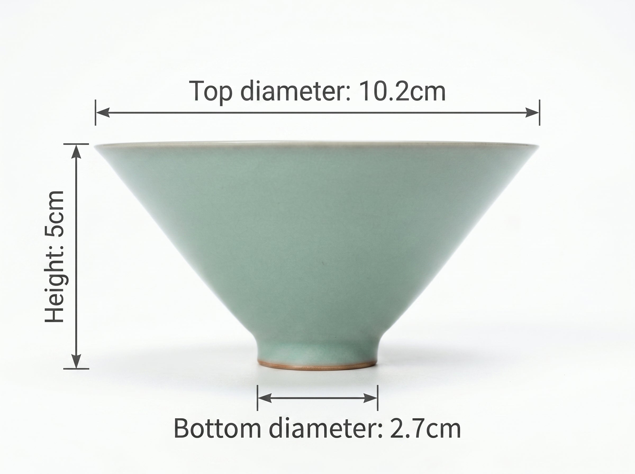 Ru Ware Celadon Douli Teacup