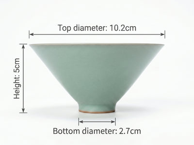Ru Ware Celadon Douli Teacup