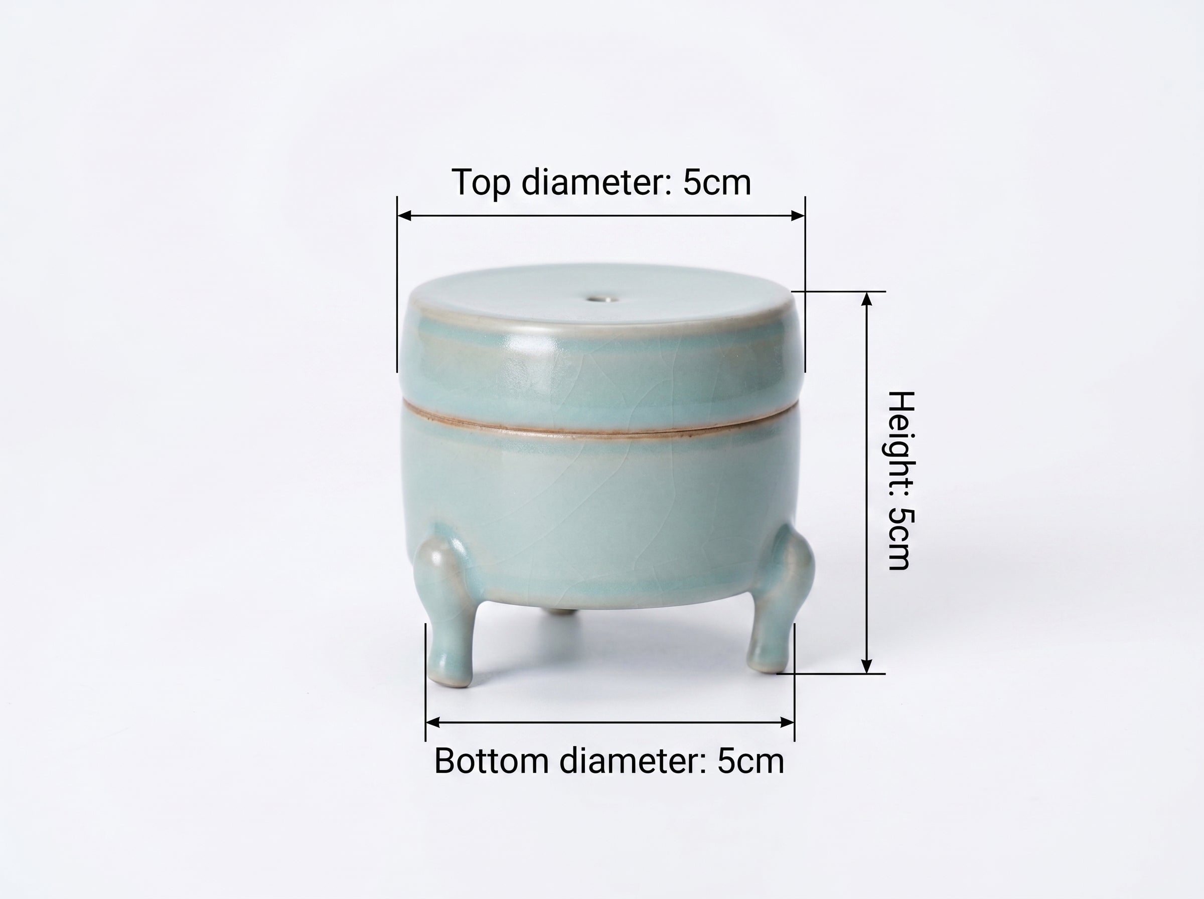 Ru Ware Celadon Tripod Censer