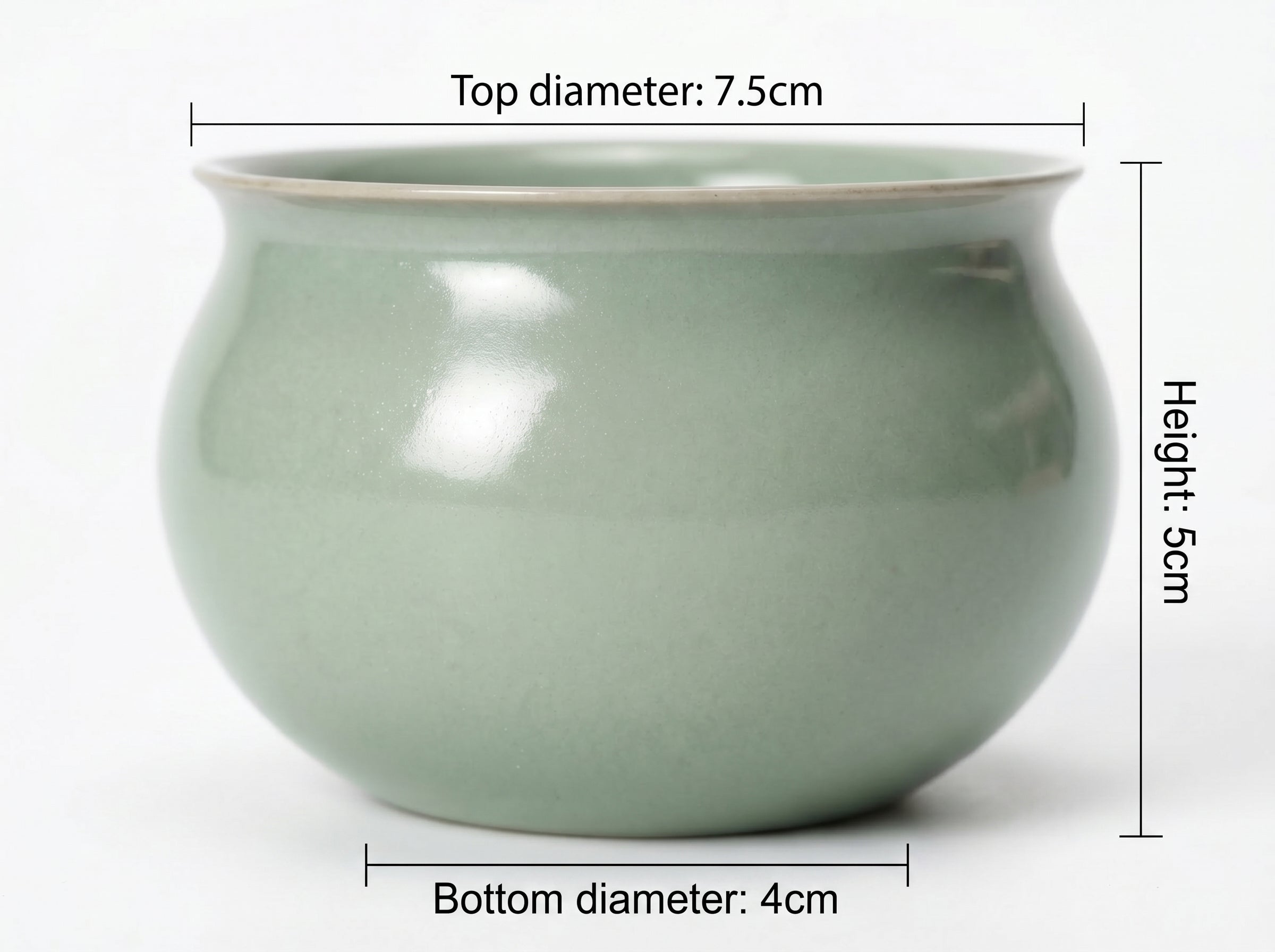 Ru Ware Celadon Drum Cup