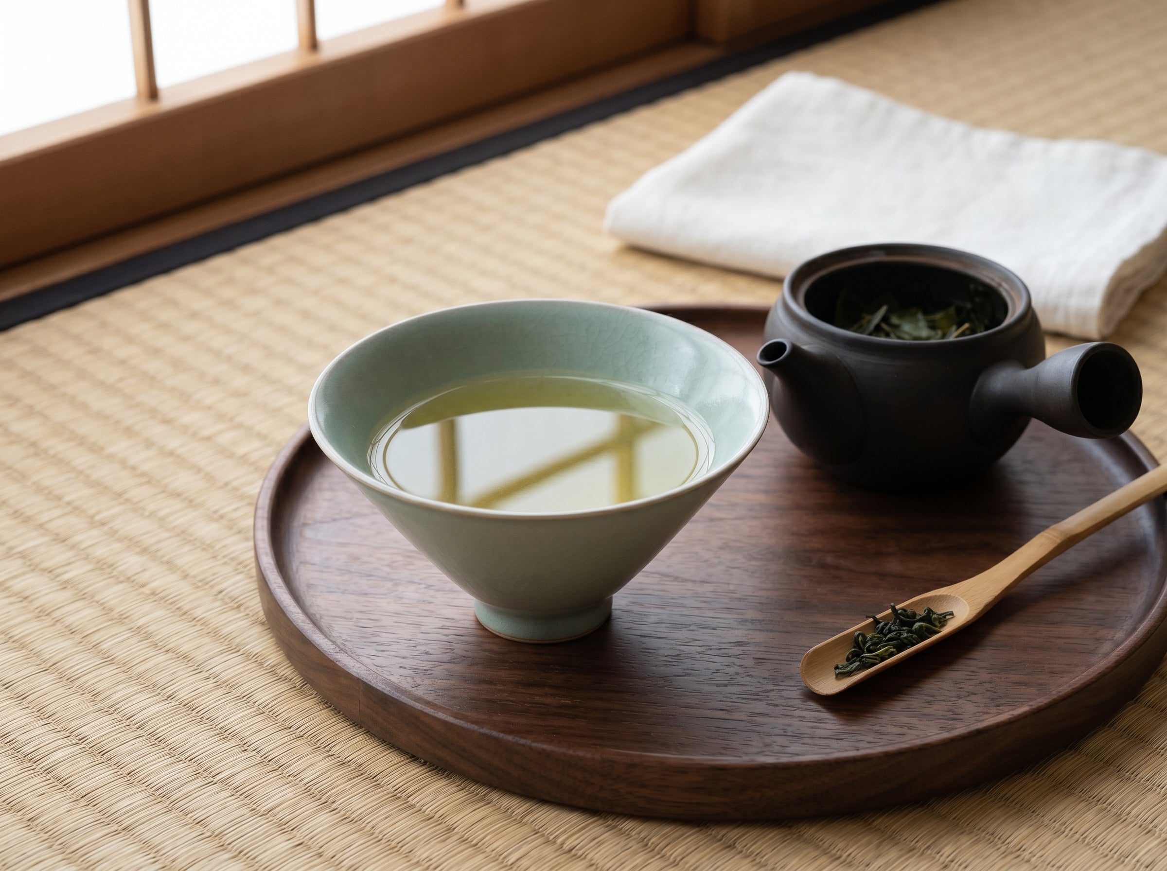 Ru Ware Celadon Douli Teacup