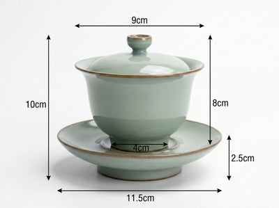 Ge Ware Guan Glaze Gaiwan Set